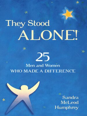cover image of They Stood Alone!